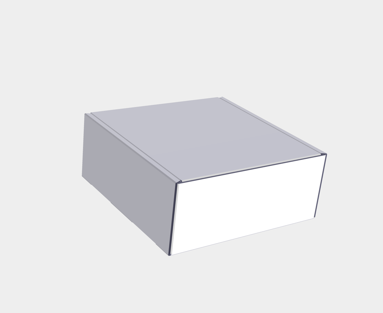 Conditionnement Professionnel 300 Boîtes Carton Extra Plates 23x16x2cm - Blanc - Pour Envoi Courrier Carton Ondulé